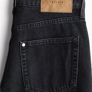 H&M Straight Regular Fit Mid Waist Ankle Jean